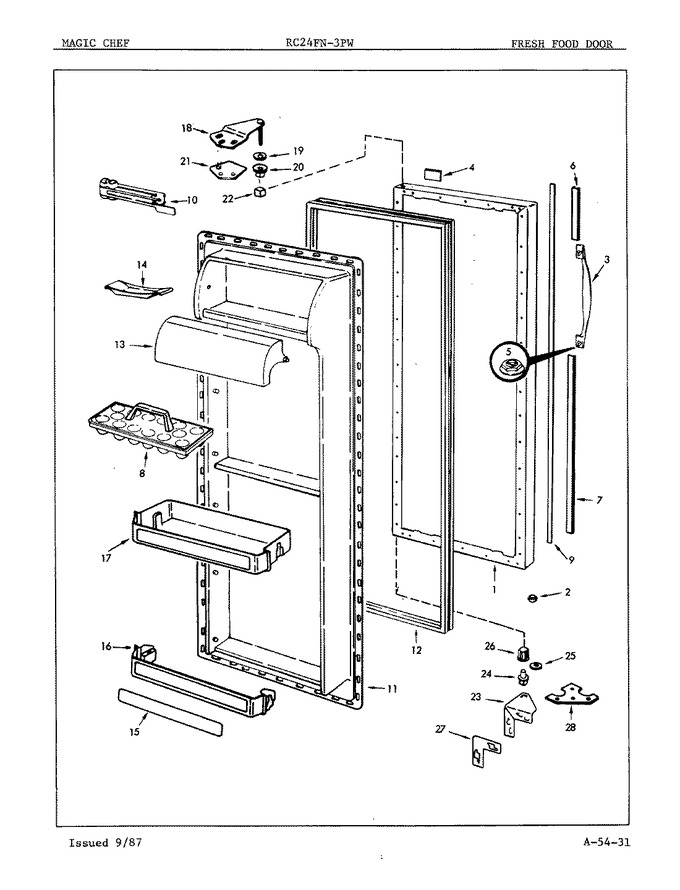 Diagram for RC24FA-3PW (BOM: 5N59A)