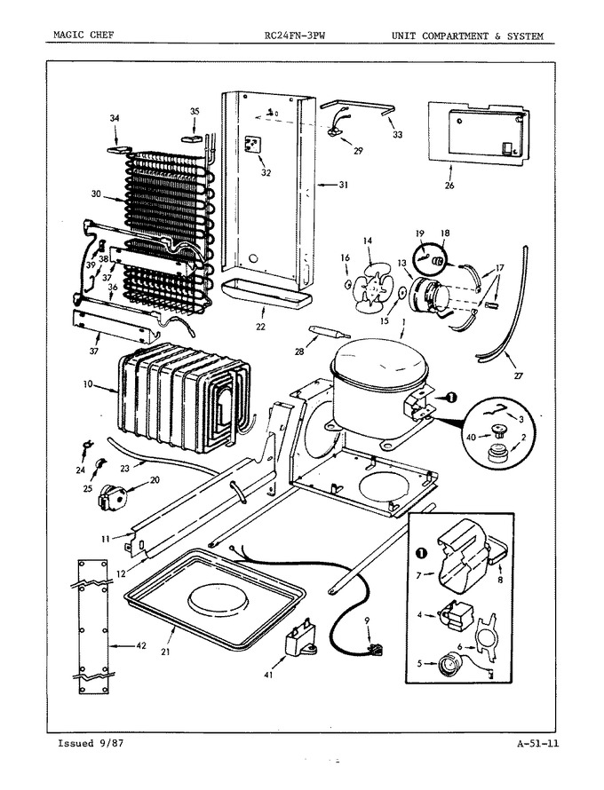 Diagram for RC24FN-3PW (BOM: 7N21A)