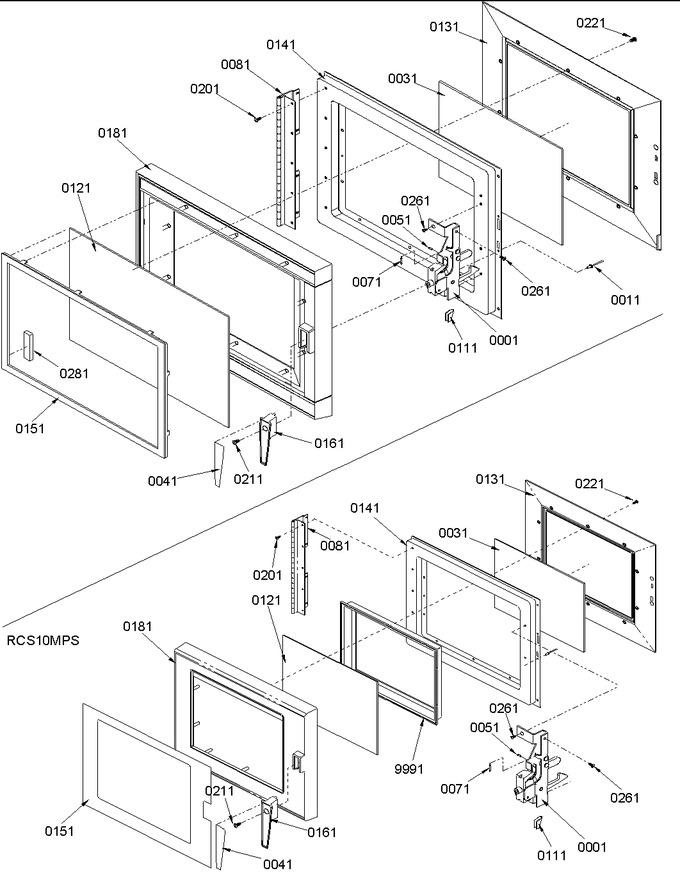 Diagram for RCS10PBD (BOM: P1324001M)