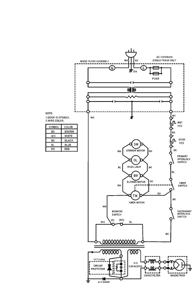 Diagram for RCS10DA (BOM: P1330201M)