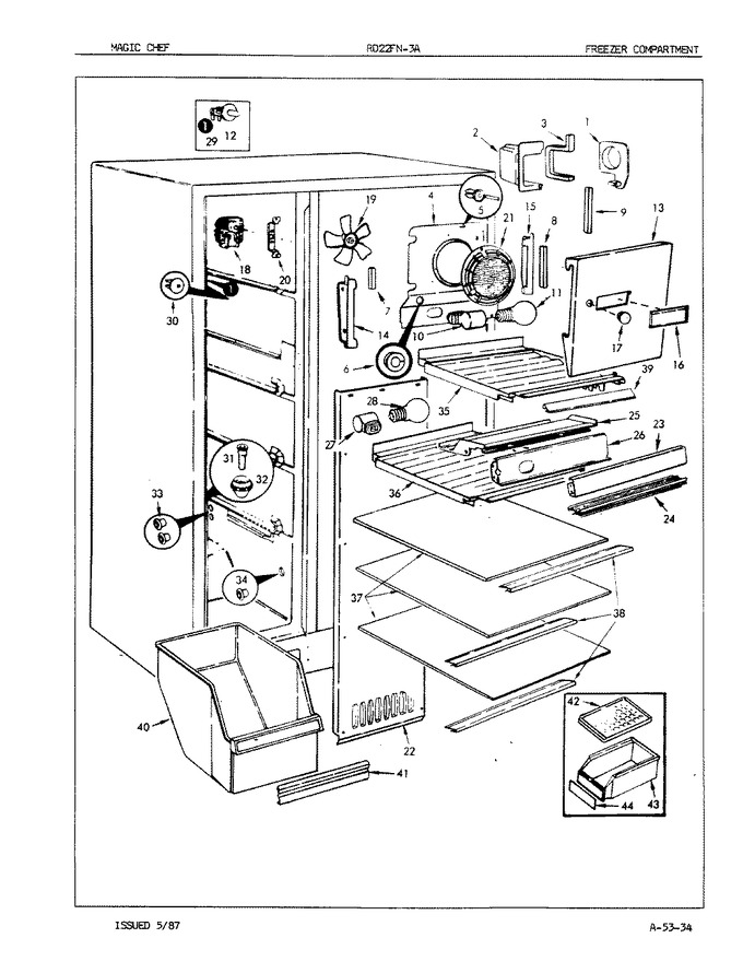 Diagram for RD22FA-3A (BOM: 5N60A)