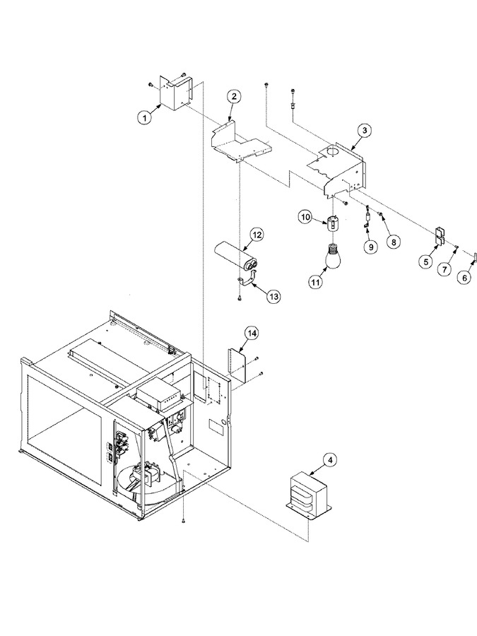 Diagram for RFS12SW2 (BOM: P1327712M)