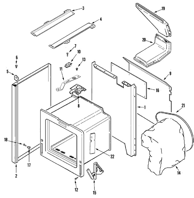 Diagram for RGSF3330DW