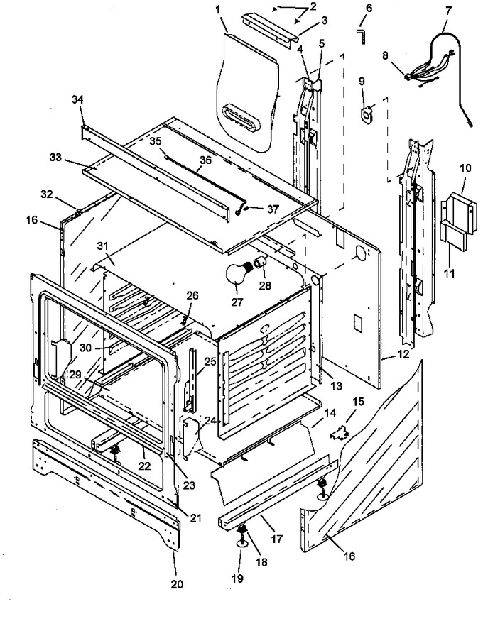 Diagram for RLN380UWW (BOM: P1143170NWW)
