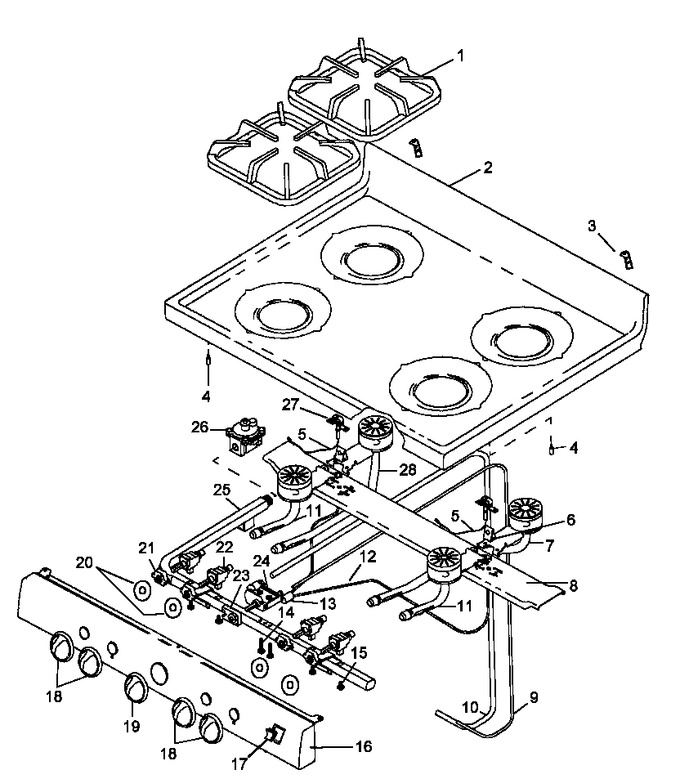 Diagram for RLN362UW (BOM: P1143511N W)