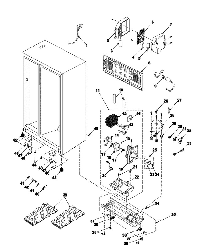 Diagram for RS2622SW