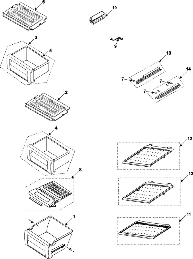 Diagram for RS265LAWP