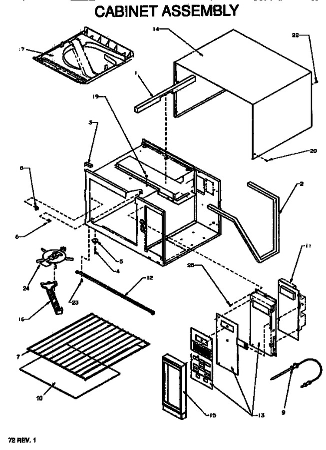 Diagram for RS581B (BOM: P1110907M)