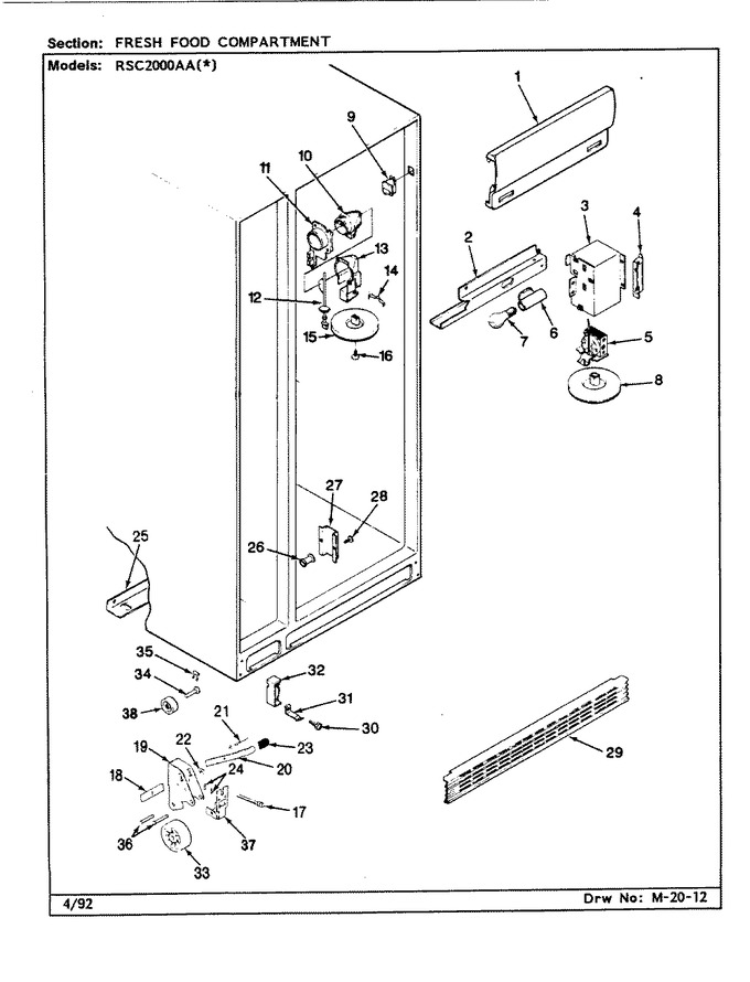 Diagram for RSC2000AAL (BOM: CM01B)