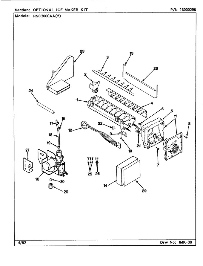 Diagram for RSC2000AAL (BOM: CM01A)