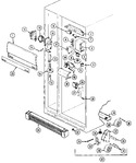 Diagram for 03 - Fresh Food Compartment