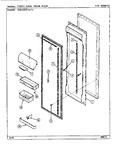 Diagram for 04 - Fresh Food Inner Door