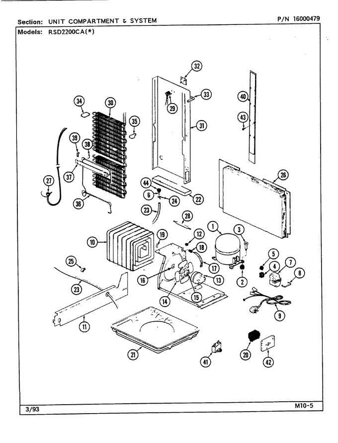 Diagram for RSD2200CAE (BOM: DM11A)