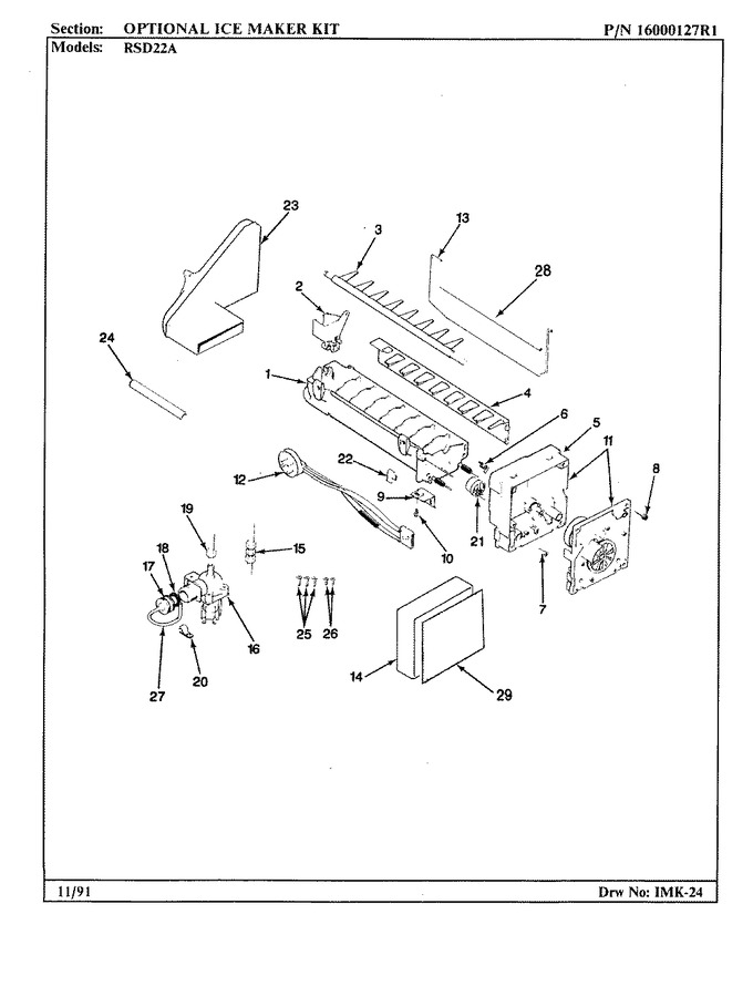 Diagram for RSD22A (BOM: AM11D)