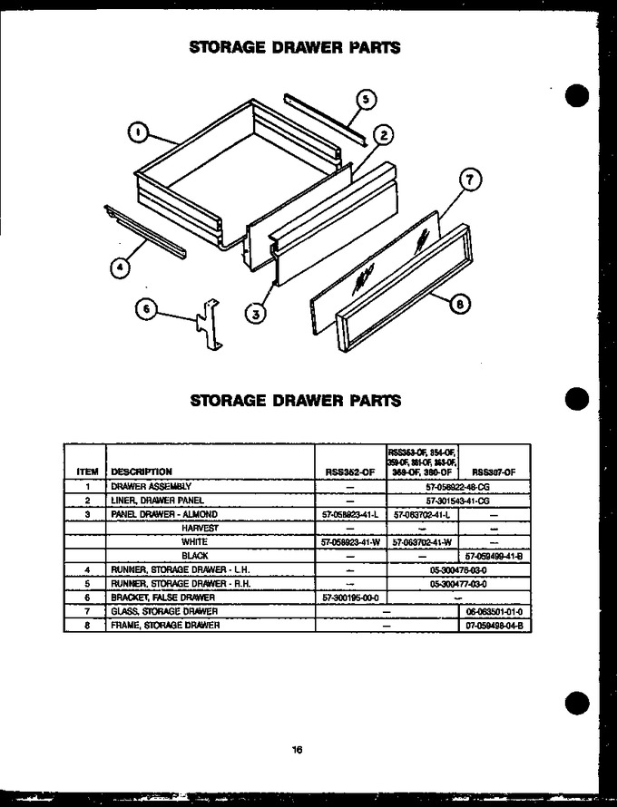 Diagram for RSS353-OF (BOM: RSS3530OF)
