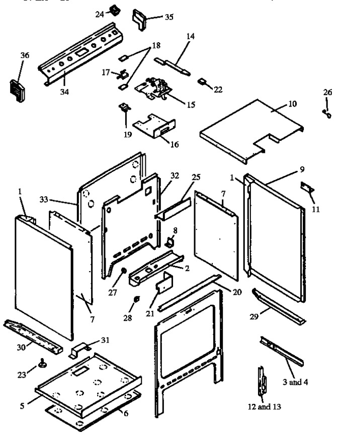 Diagram for RSS358UW (BOM: P1141250N W)