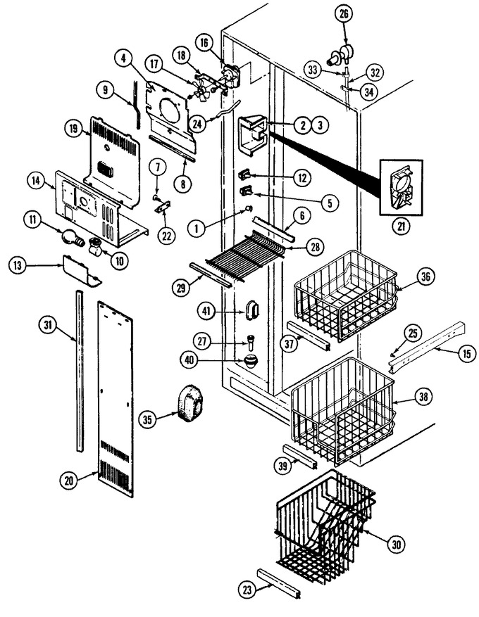 Diagram for RSW2400CAE (BOM: DM86A)