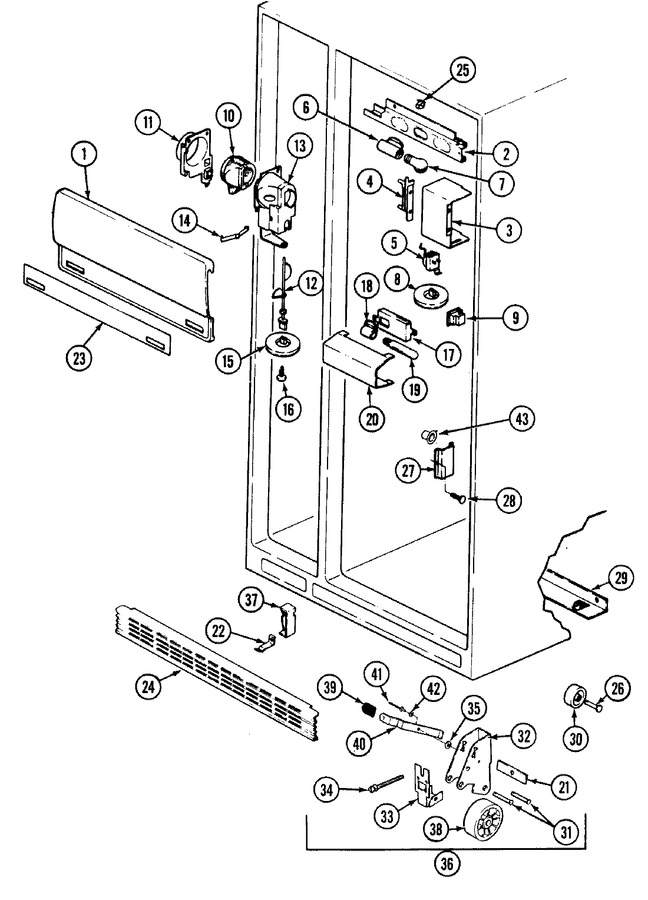 Diagram for RSW2200CAL (BOM: DM37B)
