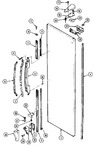 Diagram for 06 - Fresh Food Outer Door