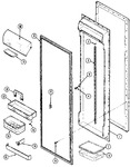 Diagram for 09 - Fresh Food Inner Door