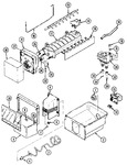 Diagram for 16 - Ice Maker & Bin