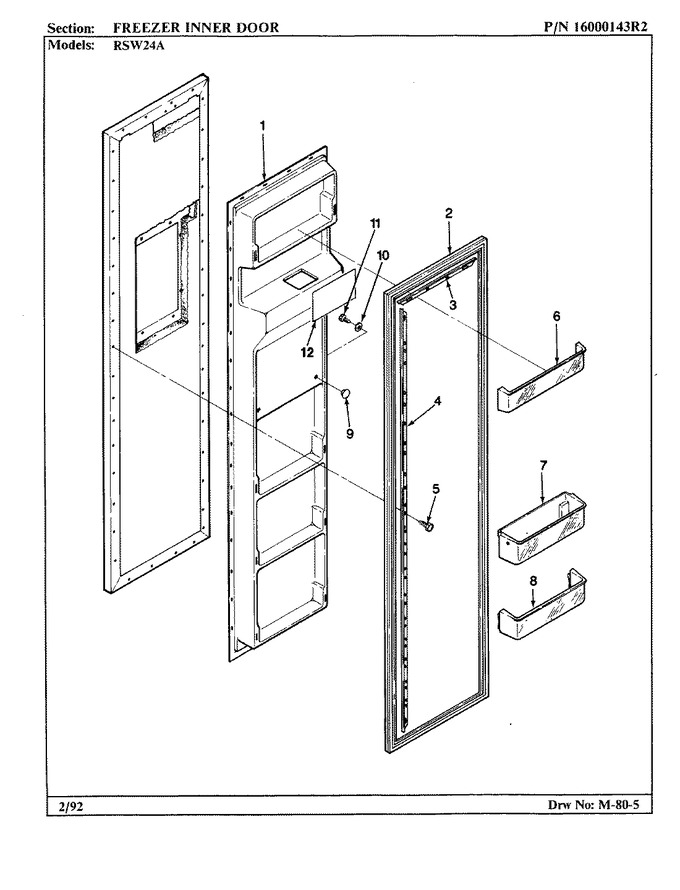 Diagram for RSW24A (BOM: BM81A)