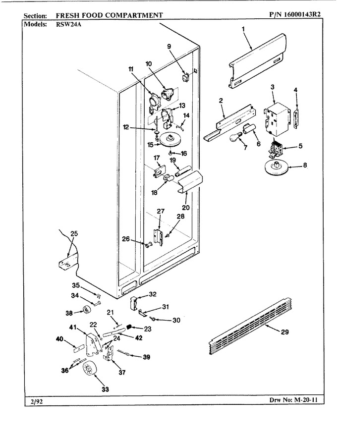 Diagram for RSW24A (BOM: AM81E)