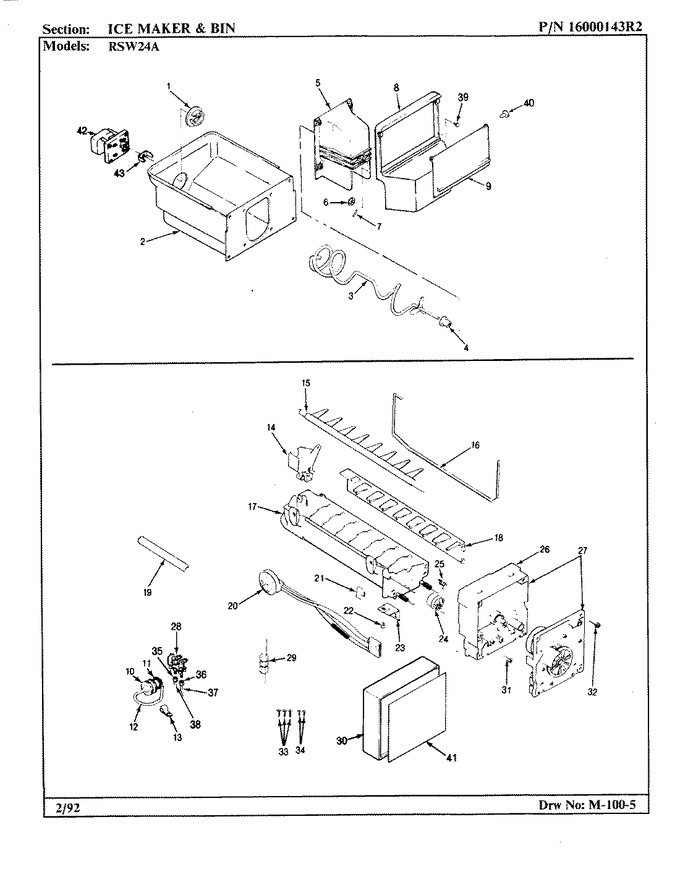 Diagram for RSW24A (BOM: AM81F)