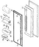Diagram for 04 - Fresh Food Inner Door