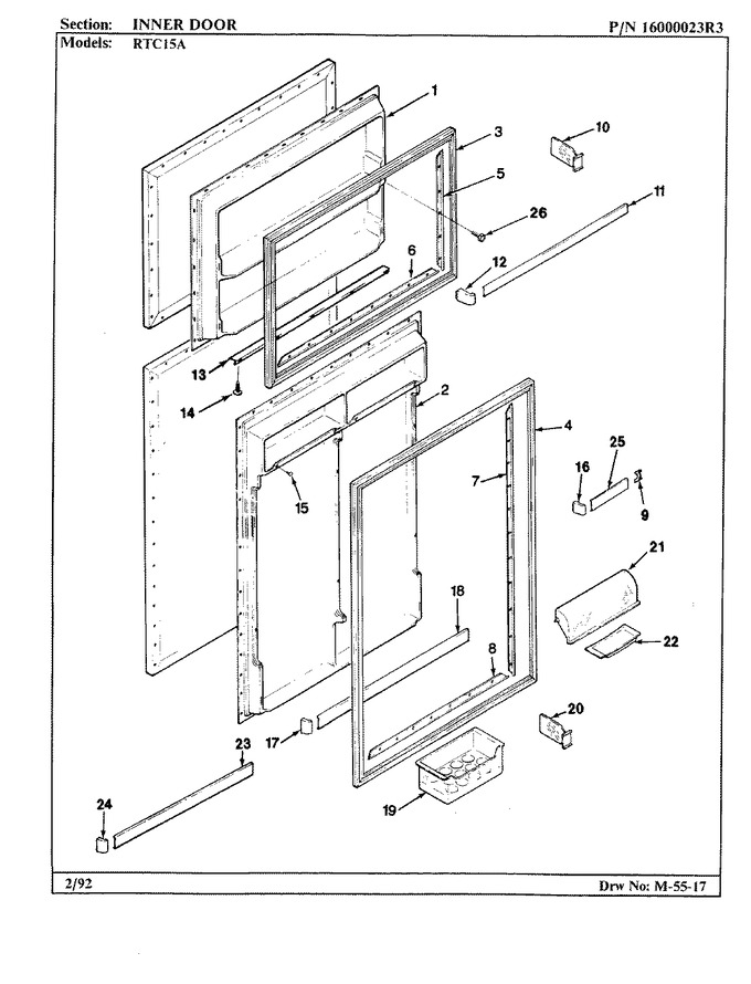 Diagram for RTC15A (BOM: BH01D)