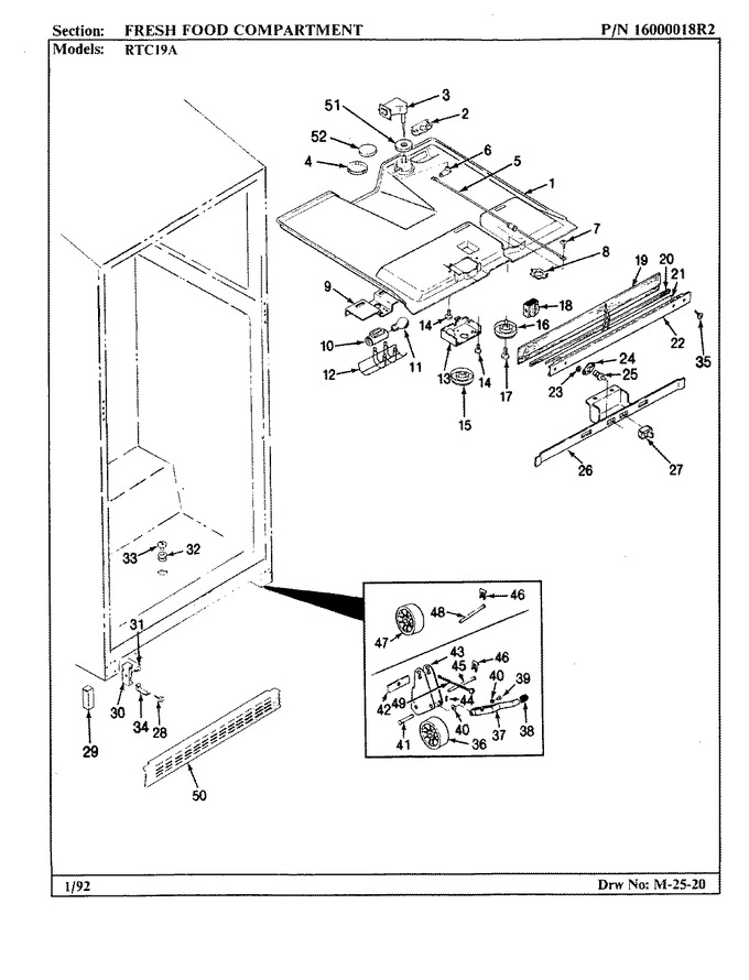 Diagram for RTC19A (BOM: BH55A)