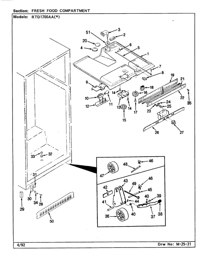 Diagram for RTD1700AAL (BOM: CH31B)