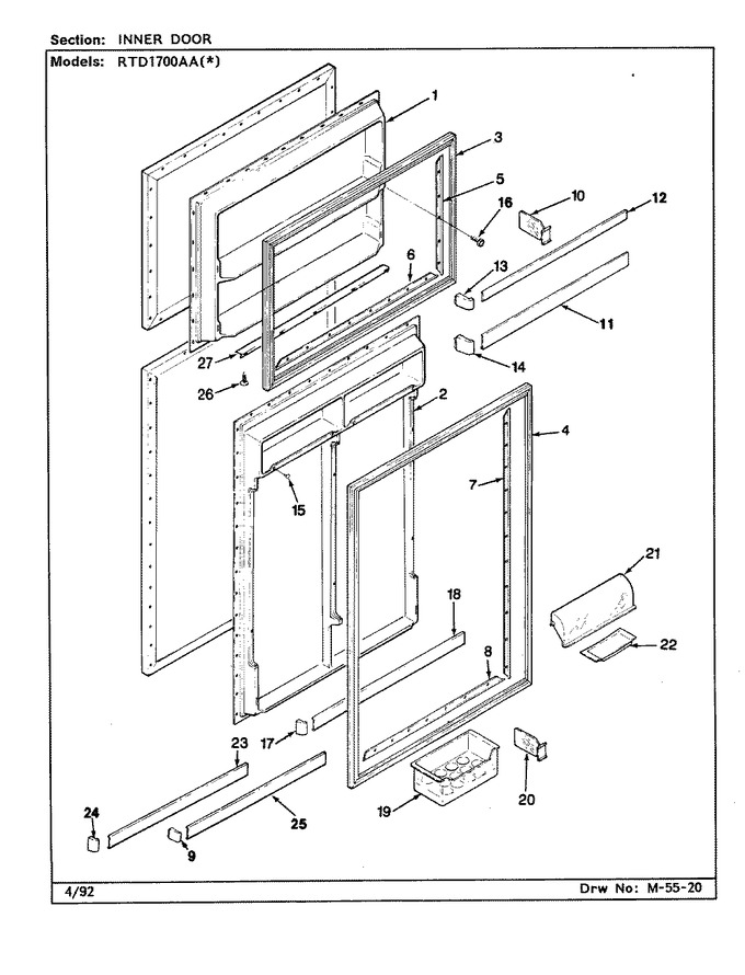Diagram for RTD1700AAL (BOM: CH31B)