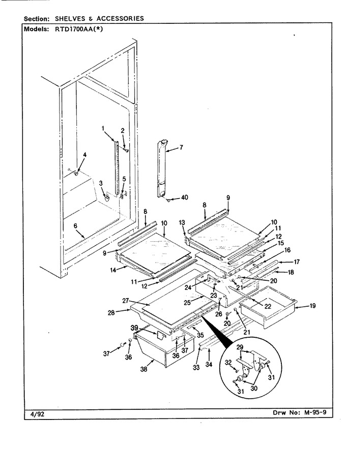Diagram for RTD1700AAW (BOM: CH31A)