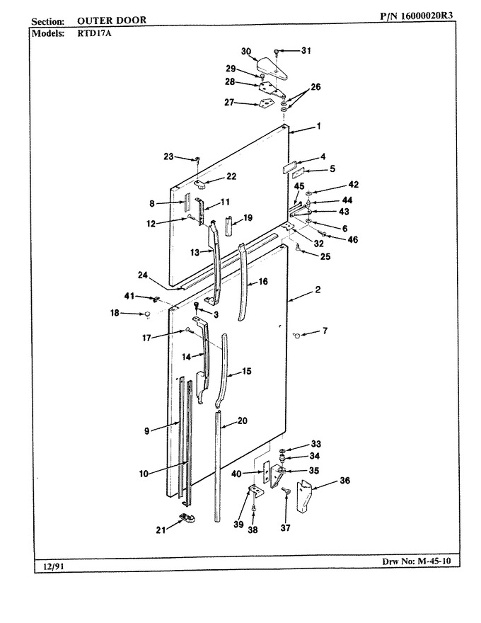 Diagram for RTD17A (BOM: 9E06A)