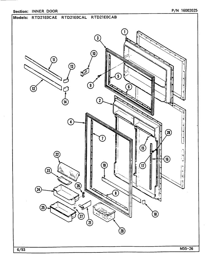 Diagram for RTD21E0CAE (BOM: DE88B)