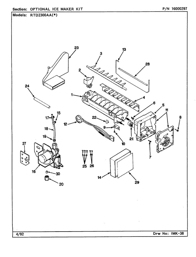 Diagram for RTD2300AAL (BOM: CH93B)