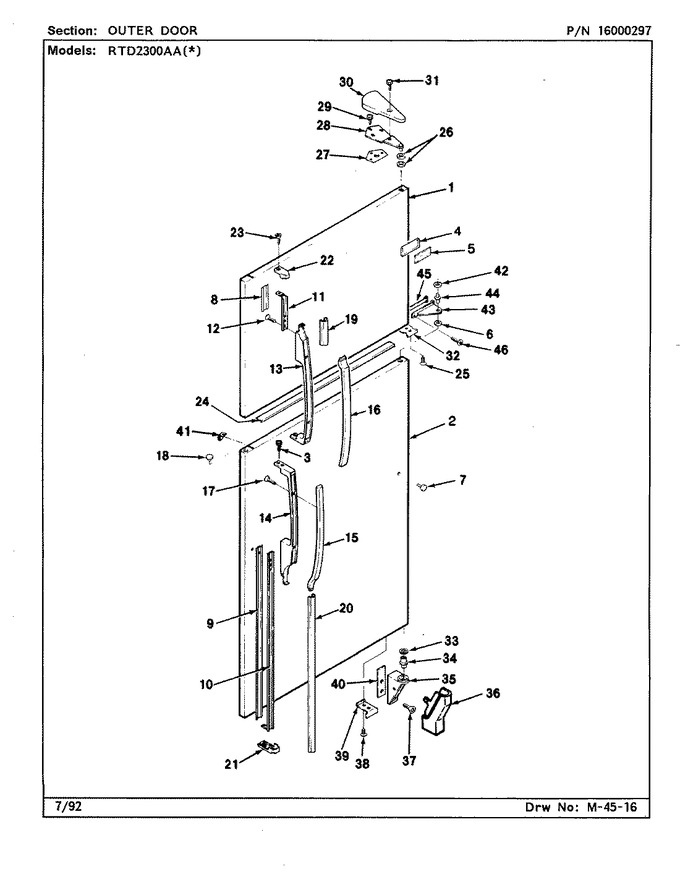 Diagram for RTD2300AAL (BOM: CH93A)