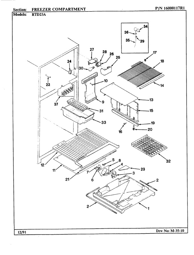 Diagram for RTD23A (BOM: BH93C)