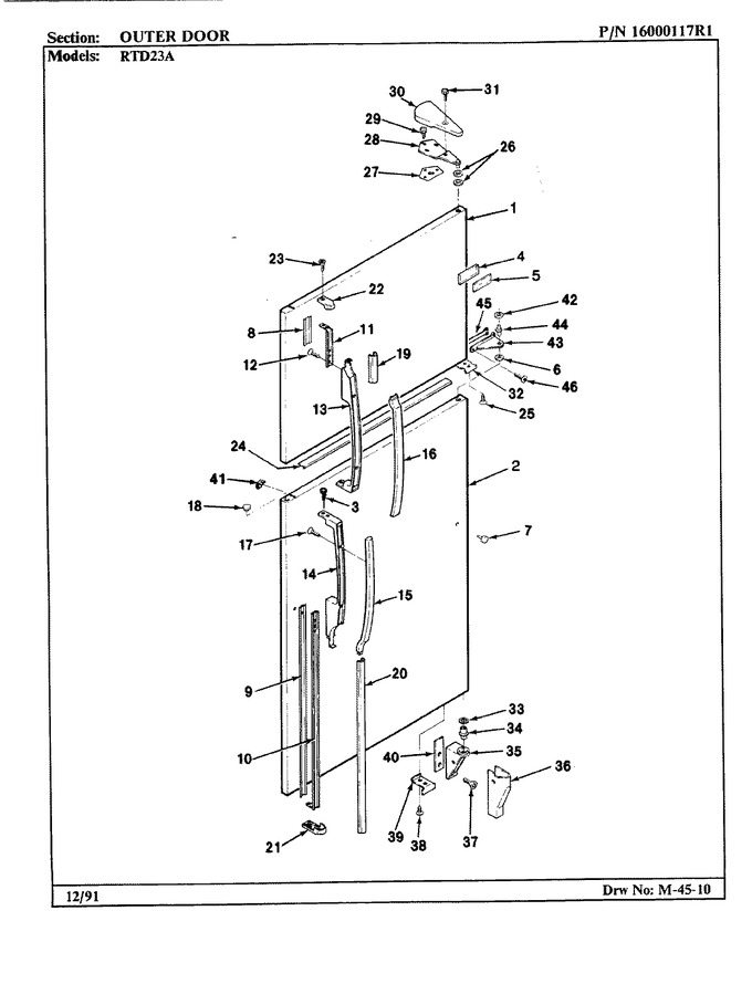 Diagram for RTD23A (BOM: BH93C)