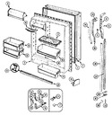 Diagram for 04 - Fresh Food Door