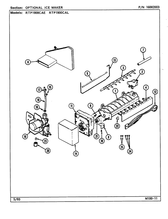 Diagram for RTP1900CAL (BOM: DH54A)