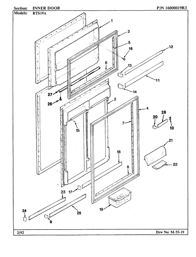 Diagram for RTS19A (BOM: BH51D)