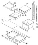 Diagram for 08 - Shelves & Accessories
