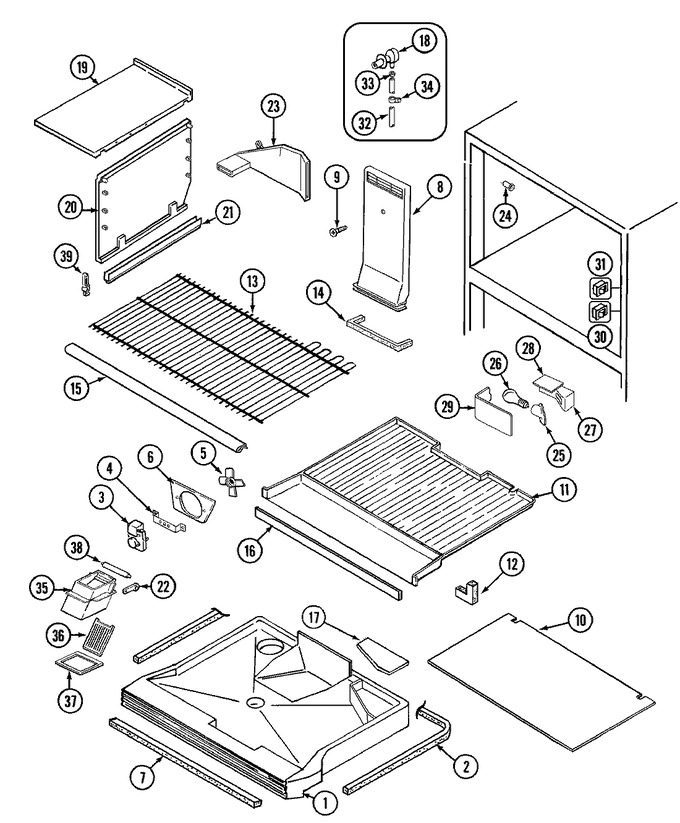 Diagram for RTW2200DAE