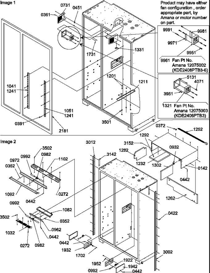Diagram for S148CA03 (BOM: P1305501W)