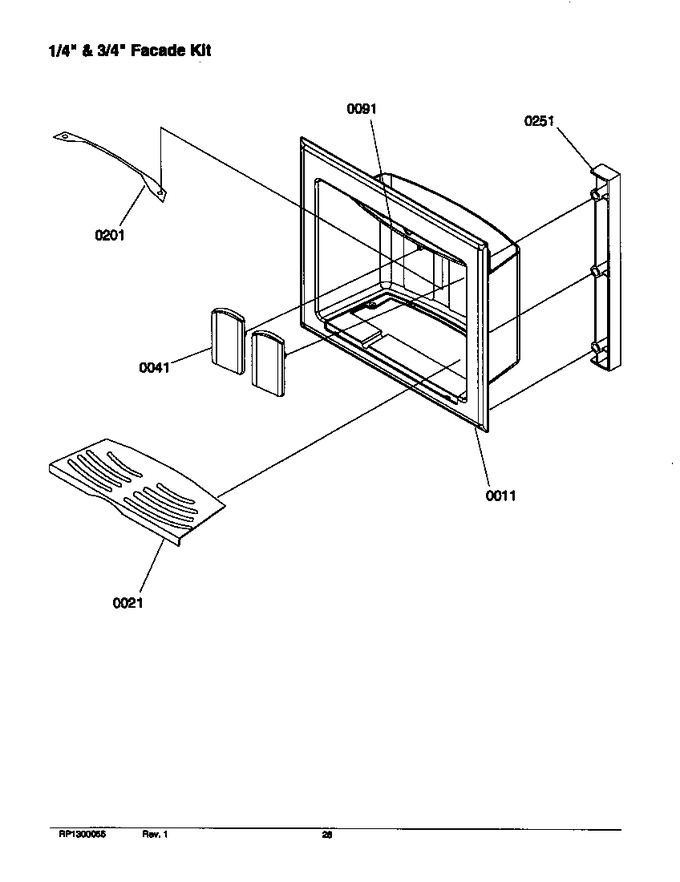 Diagram for S148DA01 (BOM: P1305602W)