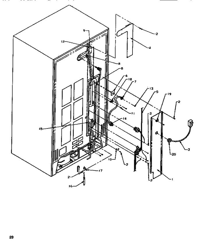 Diagram for SB520SW (BOM: P1185001W W)
