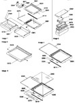 Diagram for 11 - Shelves, Deli, & Crisper Assy & Accs