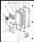 Diagram for 13 - Ref Door